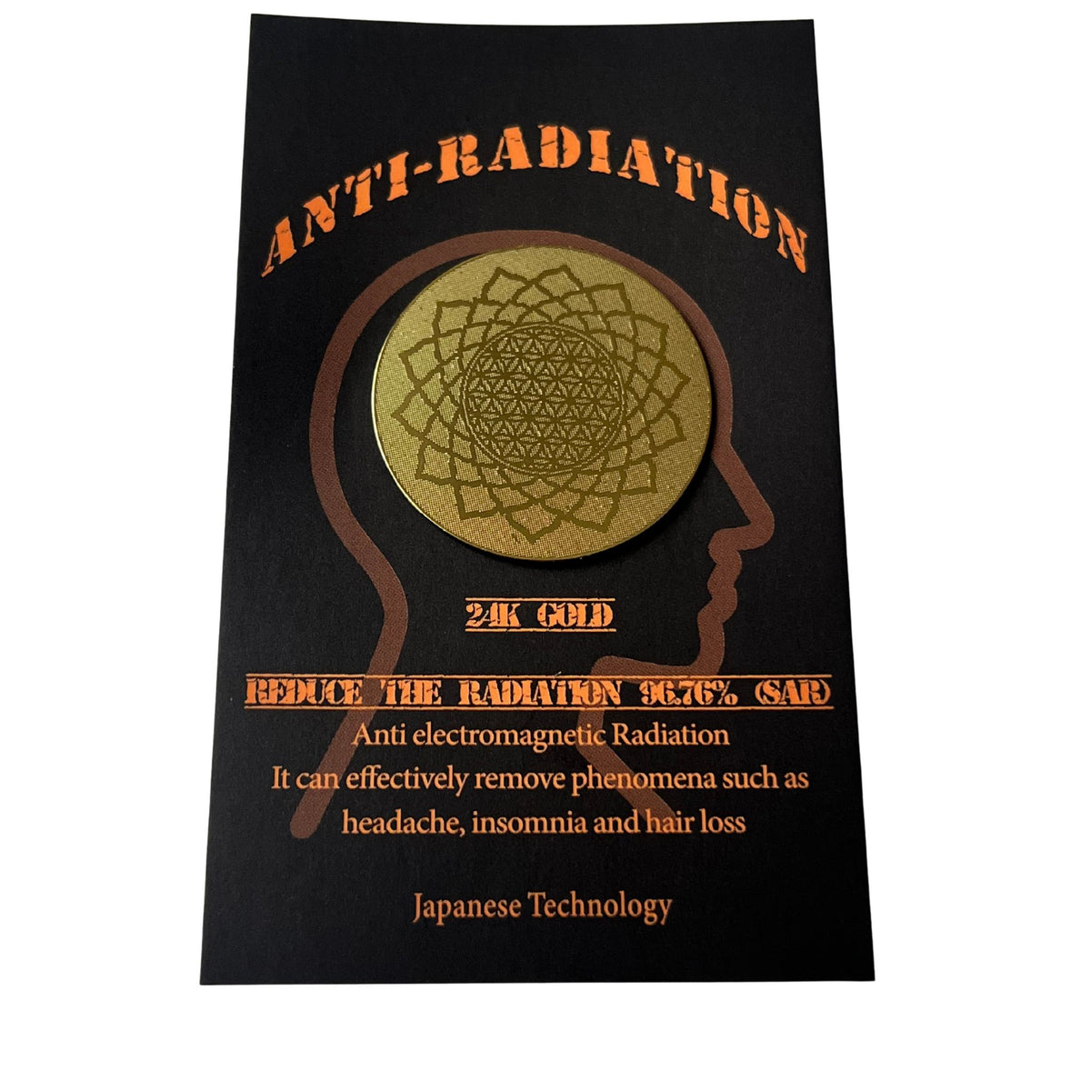 Antyradiator Naklejka "MANDALA TRIUM"